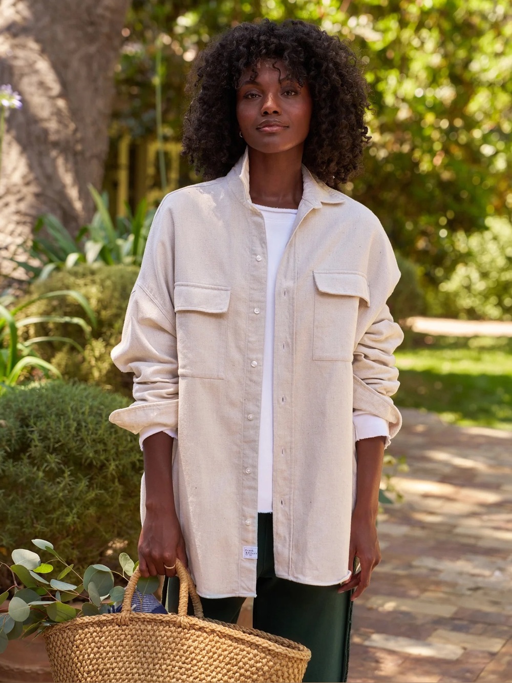 Frank Eileen McLoughlin over shirt or coverup